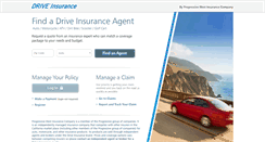 Desktop Screenshot of driveinsurance.com