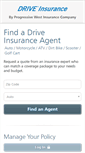 Mobile Screenshot of driveinsurance.com